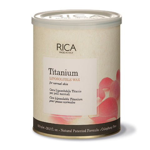 Rica Liposoluble Titanium Wax 800ml