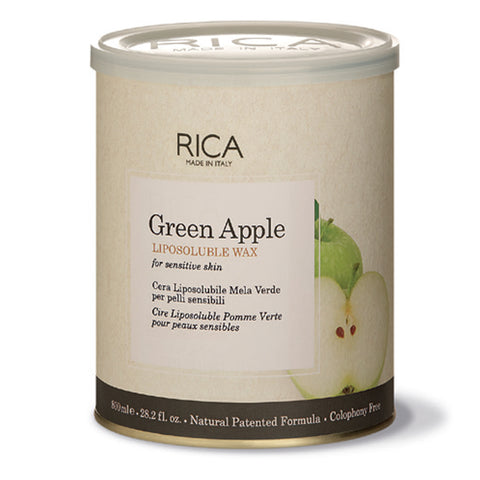 Rica Liposoluble Green Apple Wax 800ml